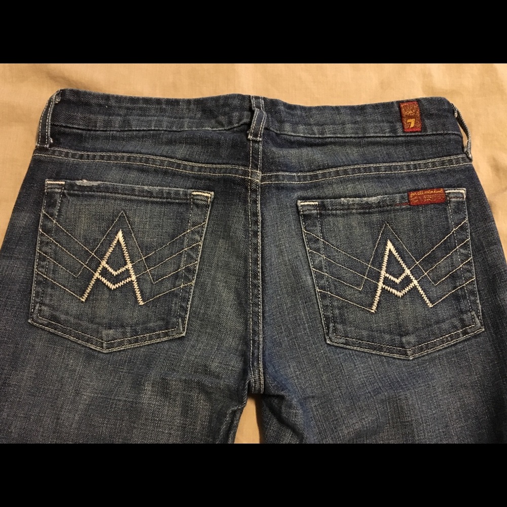 7 for All Mankind A Pocket jeans, gently worn